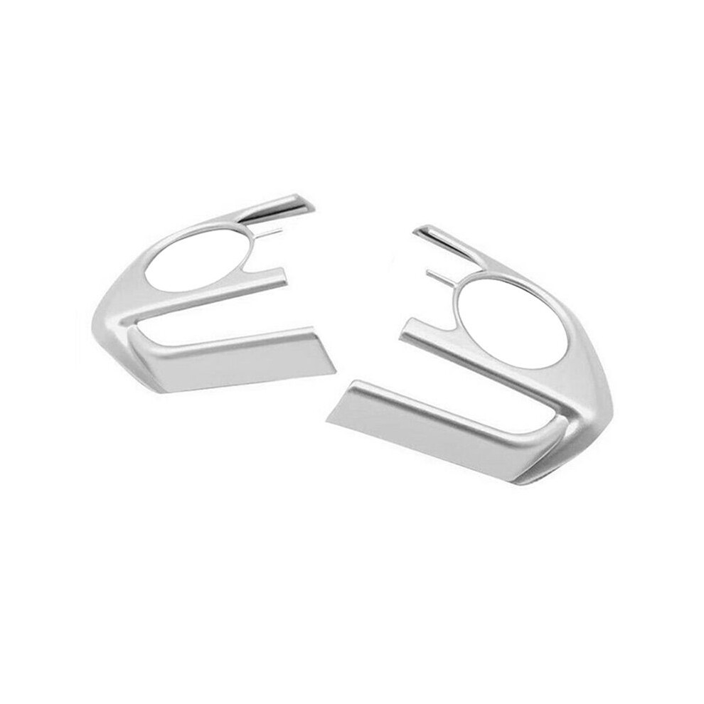 For E210 Rav4 Xa50 2019 2020 2021 2022 2023 2024 Rav 4 Hybrid Car Steering Wheel Button Cover Trim Parts Silver 6032391592516