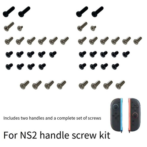 2set Screw for  2  2 Controllers Securing Phillips Screw Accessories for NS2  2 1