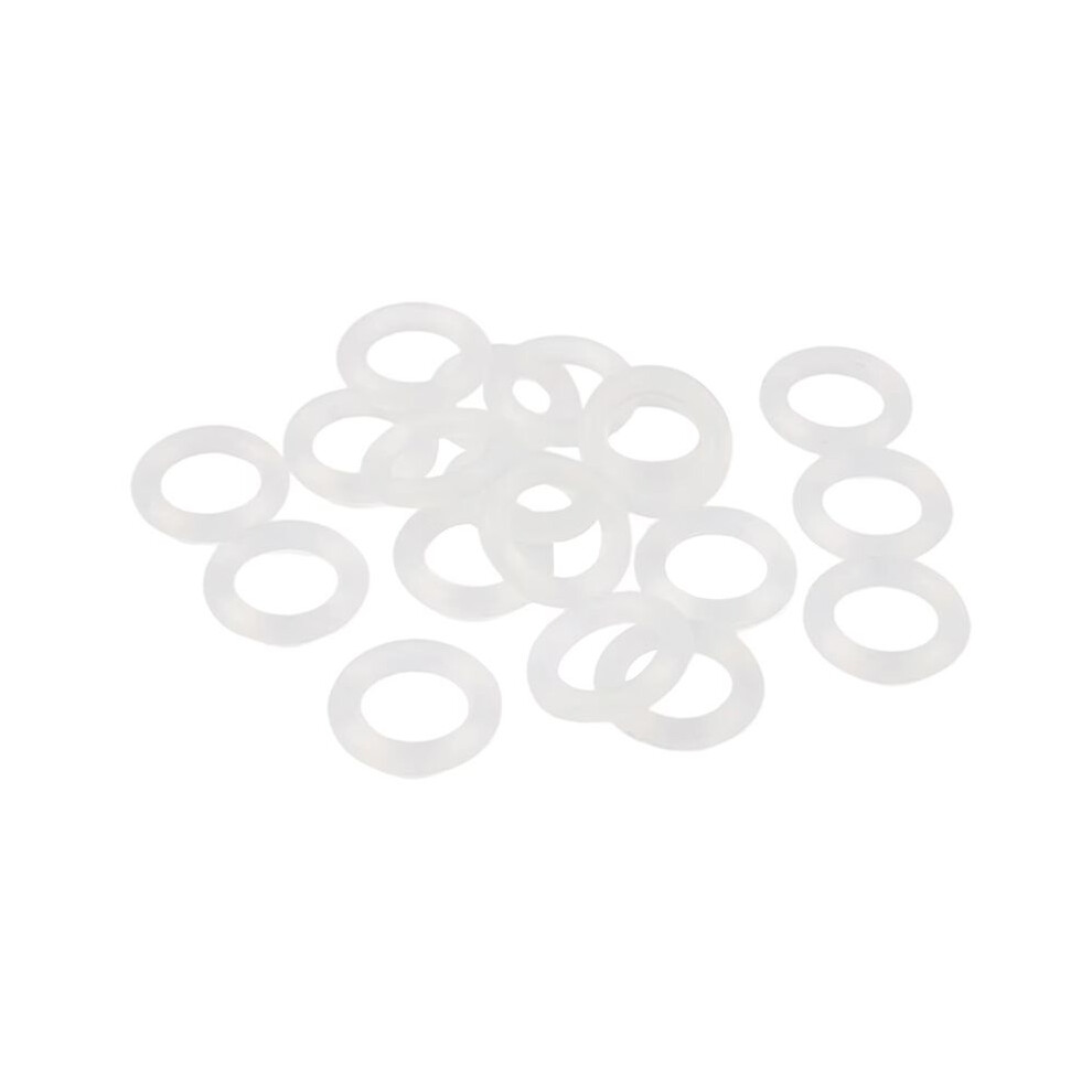 120Pcs O-Ring Keycap O Ring Keyboard Dampeners White Sound Reduction 6034191780841