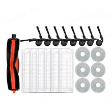 For  S40 PRO / OV71GL Robot Vacuum Cleaner Accessories Main Side Brush Mop Cloth Filter Spare Parts