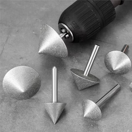 Diamond Grinding  20-60mm Cone Chamfering Abrasive Tools 90 Degree Wear Resistant Drill Bits  20mm 2