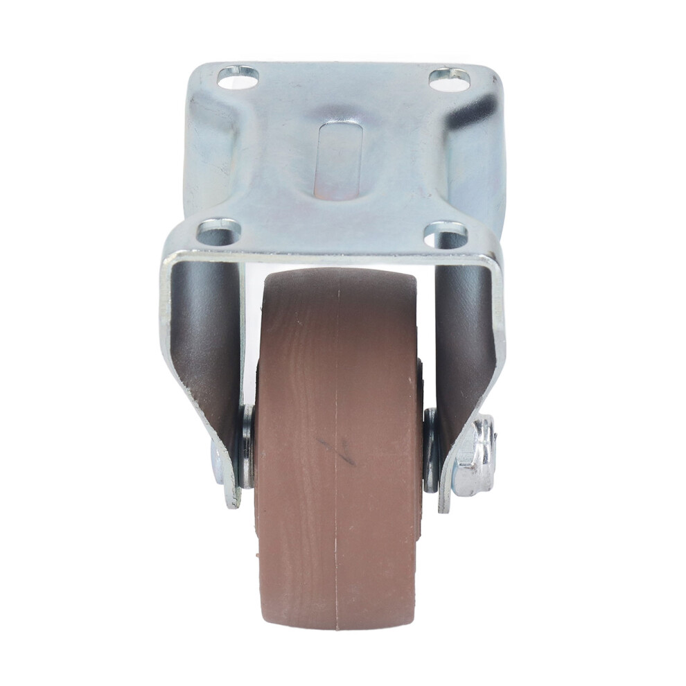 Thickened Rivet Fixed Caster 3in Nylon Replacement