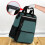 Heavy-Duty Canvas Tool Bag Backpack 40cm Large Capacity Waterproof 11