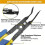 Advanced Auto Trim Removal Tool Kit, 3-Piece Panel Clip Pliers Set with Storage Bag for Car Upholstery, Dashboard 5