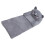 Grey Cartoon Foldable Baby Sofa with Handle 1