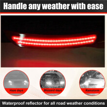 Car Rear Lamps Red LED Side Light Smoked Lens Waterproof Indicator Light for 300 2015-2022