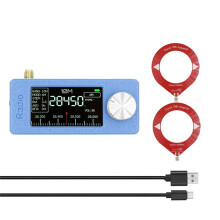 Récepteur Radio SI4732 + Antenne Boucle 10 KHz-180 MHz, Récepteur Radio Portable AM FM, Radio  SW MW VHF,  Radio SI4732