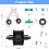Pool Cleaner Accessories AXV621DAT Kit Fit for  Pool Cleaners Portable Multi-Purpose Kit 6