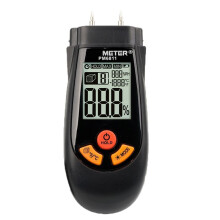 Humidimètre Numérique pour Bois, Papier, Contreplaqué, Plâtre, Murs, Sols. Mesure Précise de L'Humidité avec LED.