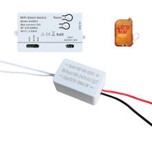 Interruptor Inteligente WiFi para la Aplicación para Home, Temporizador DIY 7-32 V, Control Remoto Inteligente + Convertidor 433, Módulo