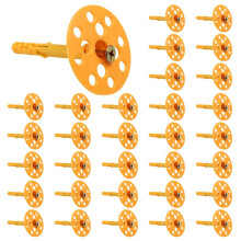 Kit de 50 Vis Autotaraudeuses, Vis D'Expansion, Embouts Cruciformes, Chevilles Murales et Vis pour Cloisons Sèches M8 X 60.