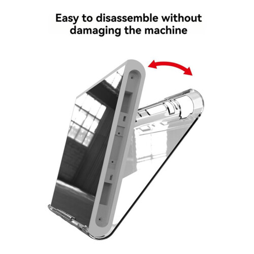 Transparent Protective Case for  2 Split Case Cover Anti-Fall Protective Shell Cover Game Console Clear Case 2