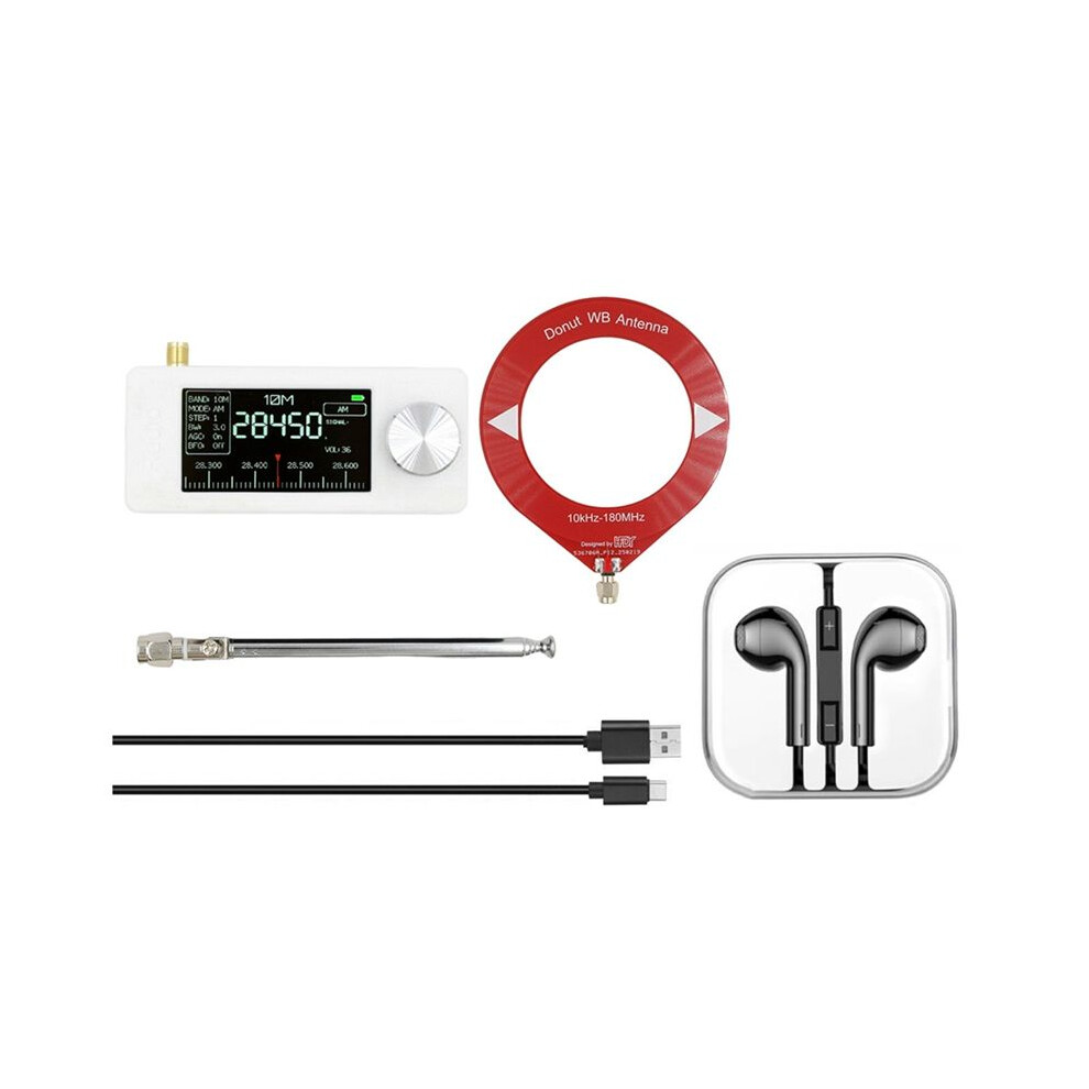 Si4732 Portable Radio Receiver 10Khz-180Mhz Am Fm Radio Sw Mw Vhf Pocket Radio With Earphone 6034100804446