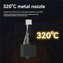 Hotend Kit for Kobra S1C 3D Printer J- Print with Hard Steel Nozzles for Kobra S1C