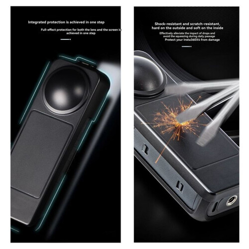 2in1 Lens Screen Protector for  X5 X4 Dustproof Anti-Scratch Full Coverage Lens Case Accessories for  X5 1