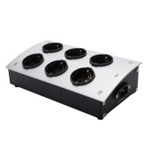 E-TP60 EU Schuko Audio Power Socket Isolate Interference Purify Power Supply for Enhanced Audio Experience EU PLUG