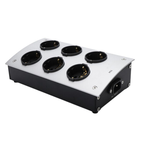E-TP60 EU Schuko Audio Power Socket Isolate Interference Purify Power Supply for Enhanced Audio Experience EU PLUG
