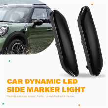 Car Dynamic Led Side  Light Turn Signal Light Sequential Blinker Lamp for  R60 Countryman R61 Paceman