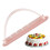 Adjustable Cake Arc Ruler with Graduated Scale, 14 Widths, Precise Border Decorating Tool, Pink 1