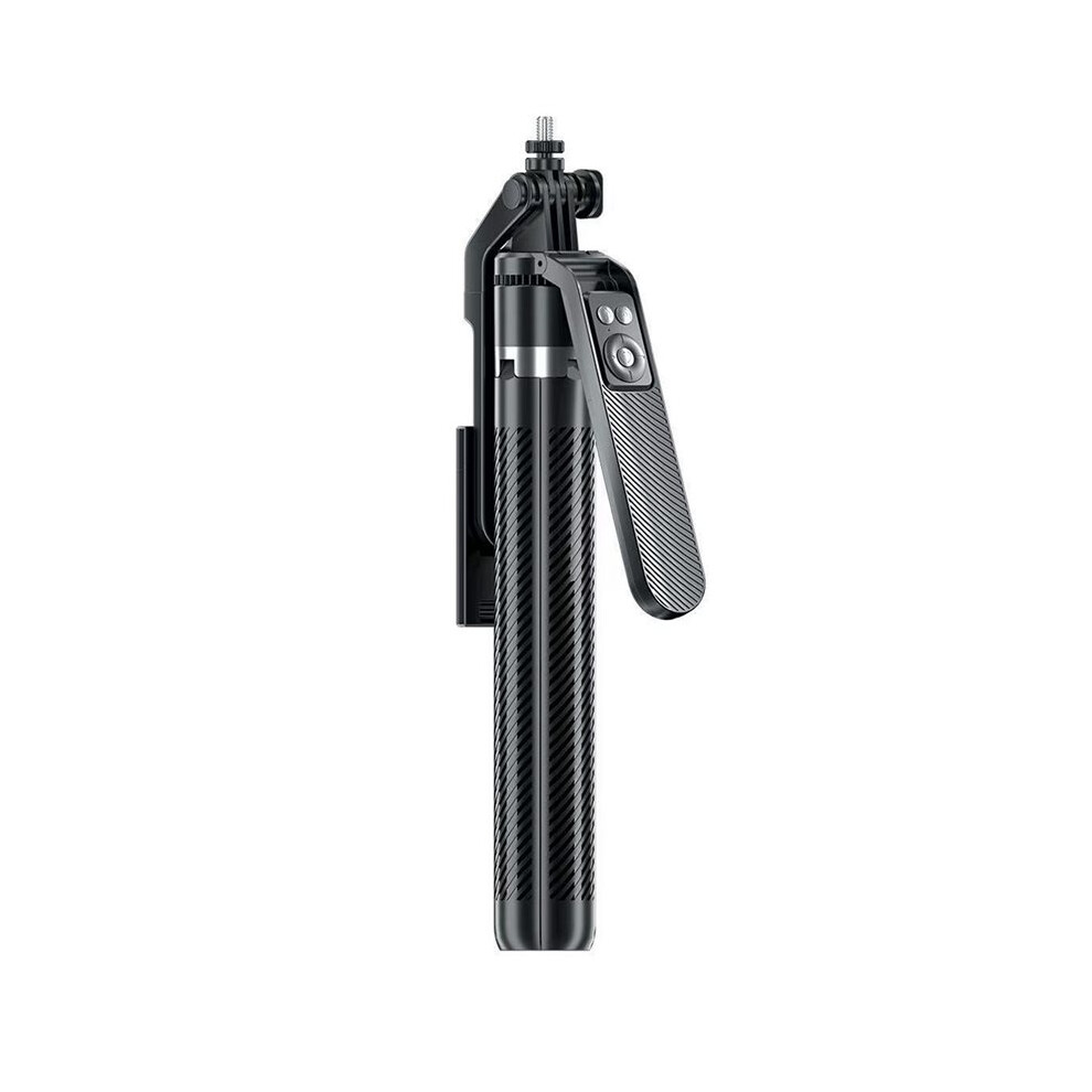 1.8M Long 360 Rotating Phone Selfie Stick Four-Legged Stand Remote Expansion Tripod For Smartphone Black 6031170355311