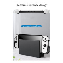For OLED Dockable TPU Protective Case Anti Drop Wear Enhanced Grip Accessory Bundle for OLED B
