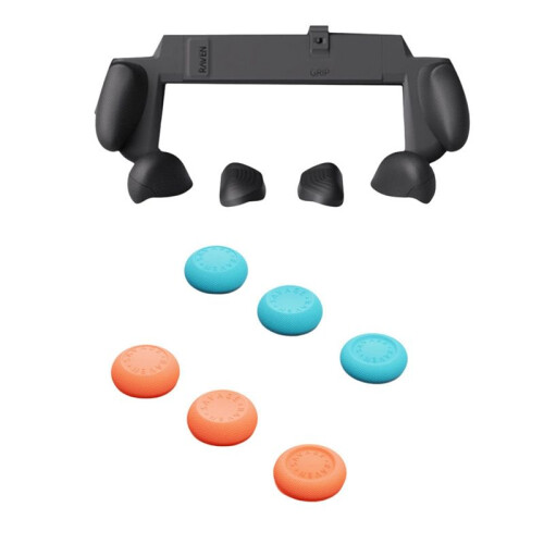 For Switch2 Case Plastic Grip Protective Shell+Joystick Caps Kit for  Switch2 NS2 Grip Case Dust-Proof Cover B 1