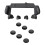 For Switch2 Case Plastic Grip Protective Shell+Joystick Caps Kit for  Switch2 NS2 Grip Case Dust-Proof Cover A 1
