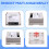 10-55V 30A Brushed Motor Speed Controller with Voltage Current Display Remote Control Module for DIY 4