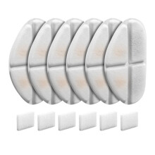 Filter och Pumpsvampar för 7L/1.8Gal HundvattenskåL Dispenser KattvattenfontäN FilterersäTtning 6+6