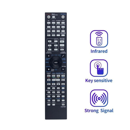 Replace AXD7591 Remote Control for  AV Receiver AXD7591 Remote Control VSX-33 SC-35 VSX-32 2