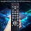 Replace RC-1224 Remote Control for  AV Audio System DNP-800NE DNP800NE 4