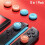 6Pcs Silicone Thumb Stick Grips Caps for  2 Joy Con, Button Cover for  2 Pro Controller Protection Accessory 5