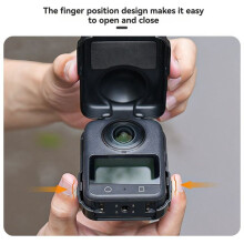 Half-Open Expansion Protective Case for OSMO 360 Storage Box Cover Anti-Drop Lens Screen for OSMO 360 Camera,B