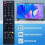 Replace Remote Control an-52RC1 for   LCD TV Remote Control Japanese Version 6