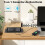 Hidden Embedded Power Strip - Socket 125V15A Desktop Socket Aluminum Alloy Multi-Function Embedded Desktop Socket 4