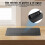Hidden Embedded Power Strip - Socket 125V15A Desktop Socket Aluminum Alloy Multi-Function Embedded Desktop Socket 5
