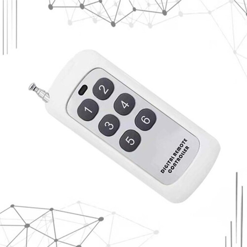 433MHz Wireless Remote Control Learning Code EV1527 Module with Antenna ABCD 4 Button Control 1000M Long Range Opener 2