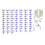 DIY Electronic Kit 80 LED Circular Pentagonal Star Flowing Water Lamp Kit Microcontroller Electronic Production Practice 3