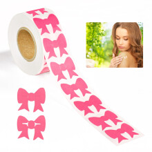 500pcs Bowknot Tanning Stickers Waterproof Sun Protection for Sunbathing and Suntan