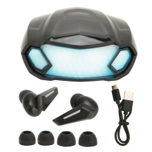 Audio Innovators, Bluetooth5.2Wireless Earbuds With Touch Control Noise Cancelling Bass Sound Headphones, Low Latency Led Display For Music Gaming,
