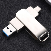 TYPE-C Metal Pen Drive 128GB Waterproof USB Flash Drives 128GB Memory Stick Business Gift U Disk