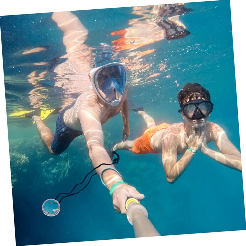 Espejo Retrovisor de Buceo de 360, Ajustable, con Correa para Colgar, Accesorio de Buceo. 1