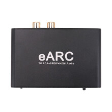 EARC ARC Audio Converter, EARC Sound Extractor Aux Sound Extractor Adapter for TV to Soundbar Speaker Amplifier