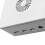Warmteafvoer ABS-Behuizing Moederbordventilatorkast Witte Behuizing Plastic Behuizing Beugel Koelventilator voor Raspberry Pi 4 5