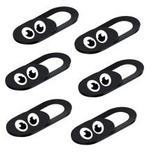 6pcs Webcam Cover for Laptop and Mobile, AntiHacker Privacy Protection, Easy Install