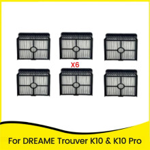HEPA Filter for Trouver K10 & K10 Pro Cordless Dry and Wet Vacuum Cleaners Parts Enhance Cleaning Efficiency 6PCS
