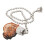 2pcs Ceiling Fan Light ,E87438 Fan Lamp  with 11in Beaded Pull Chain,6A 125VAC, Electrical Pull Chain 4