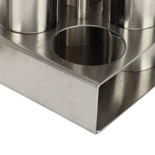 Oil Salt Cruet Set 304 Steel Stand