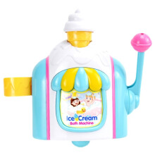Ice Cream Foam Machine Car Bath Toys Toddler Ice Cream Maker Bubble Foam Machine Powerful Suction