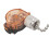 2pcs Ceiling Fan Light ,E87438 Fan Lamp  with 11in Beaded Pull Chain,6A 125VAC, Electrical Pull Chain 5